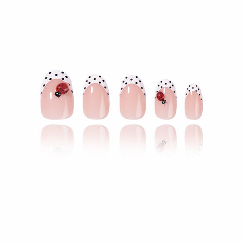French - Polka Ladybird - Short Oval