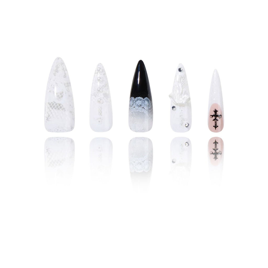 3D - Jirai Lace - Long Stiletto
