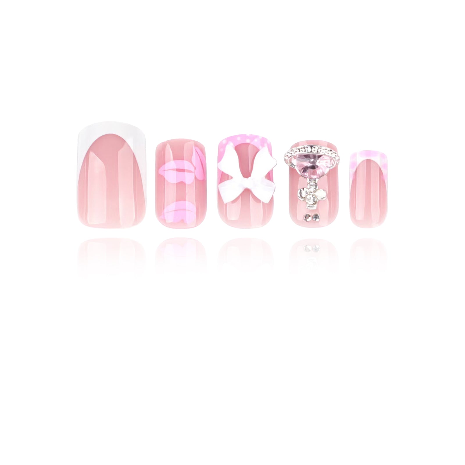 3D - Barbie Kiss - Short Square