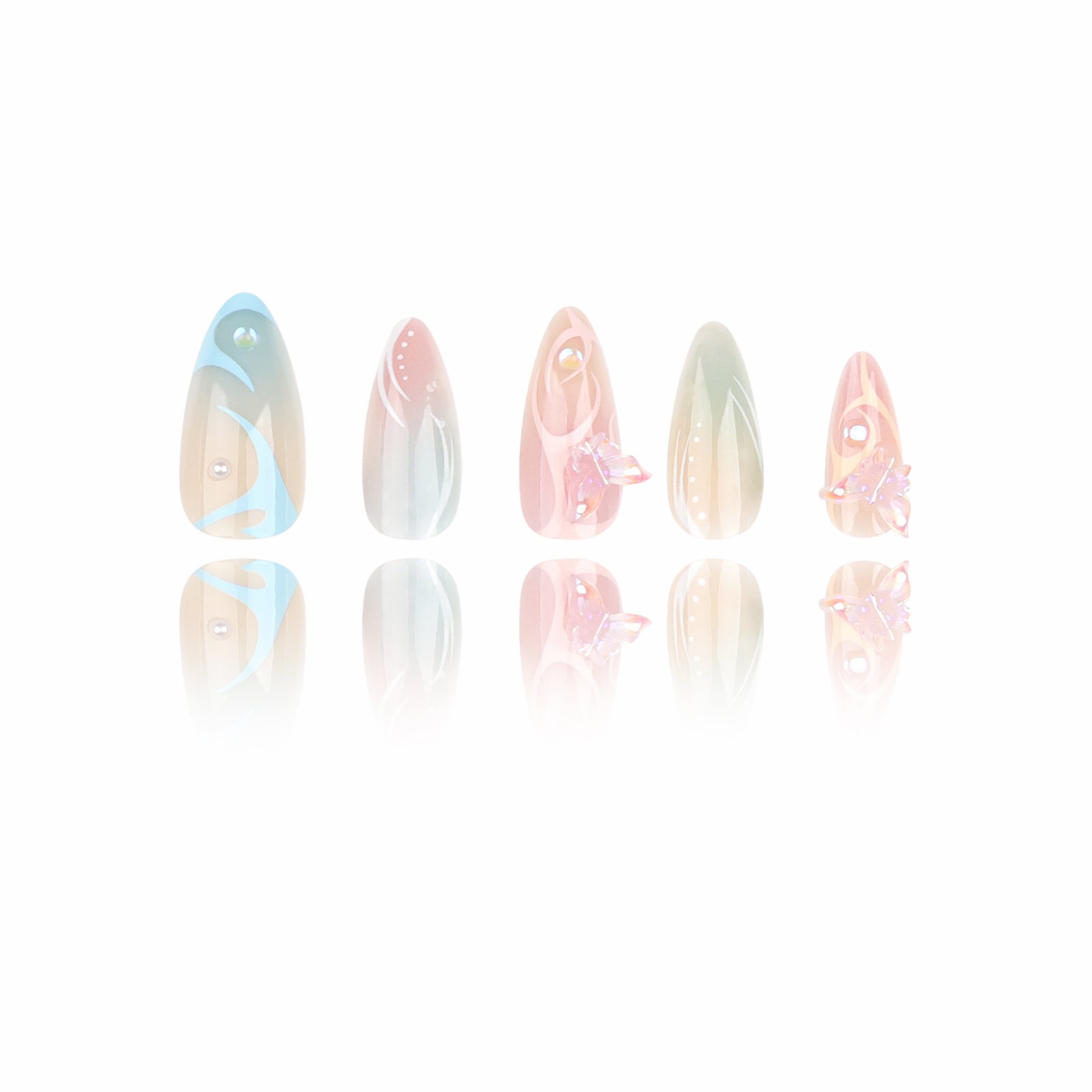 3D - Dewy Flutter - Medium Almond Main image
