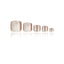 Cat Eye - Silk Champagne - Toe Nails