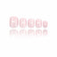 Patterned - Pure Love - Extra Short Squoval
