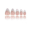 French - Liquid Nacre - Short Almond