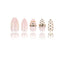 3D - Lace Polka - Medium Almond