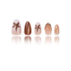 3D - Bronze Starlet - Short Almond