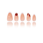 French - Rouge Blossom - Medium Almond