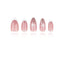 French - Winter Shimmer - Medium Almond