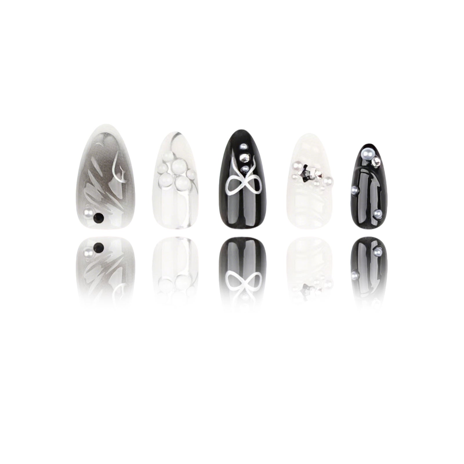 3D - Shadow Ribbon - Medium Almond Main image