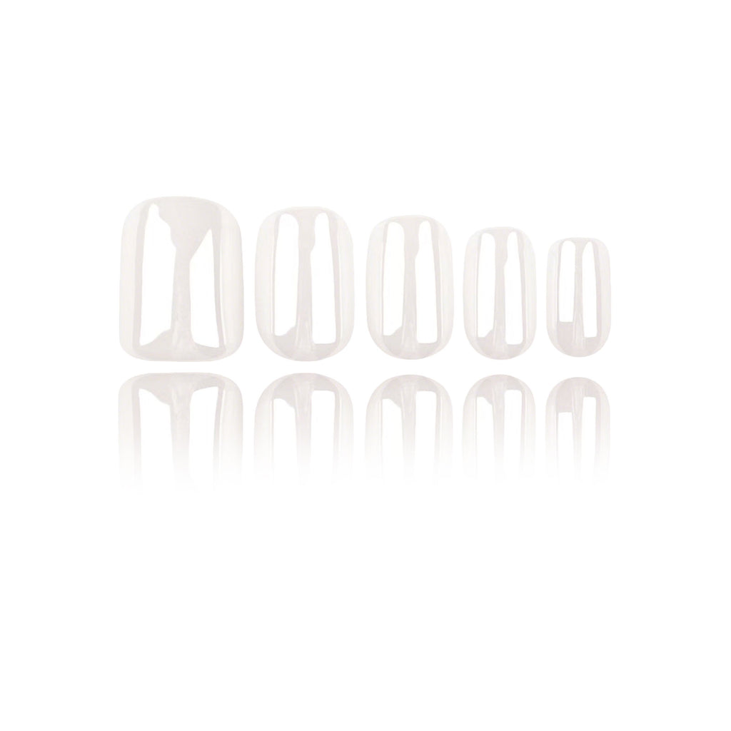 Chrome - Pearl Glow - Short Squoval