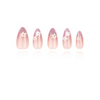 Ombre - Sparkle Petal - Medium Almond