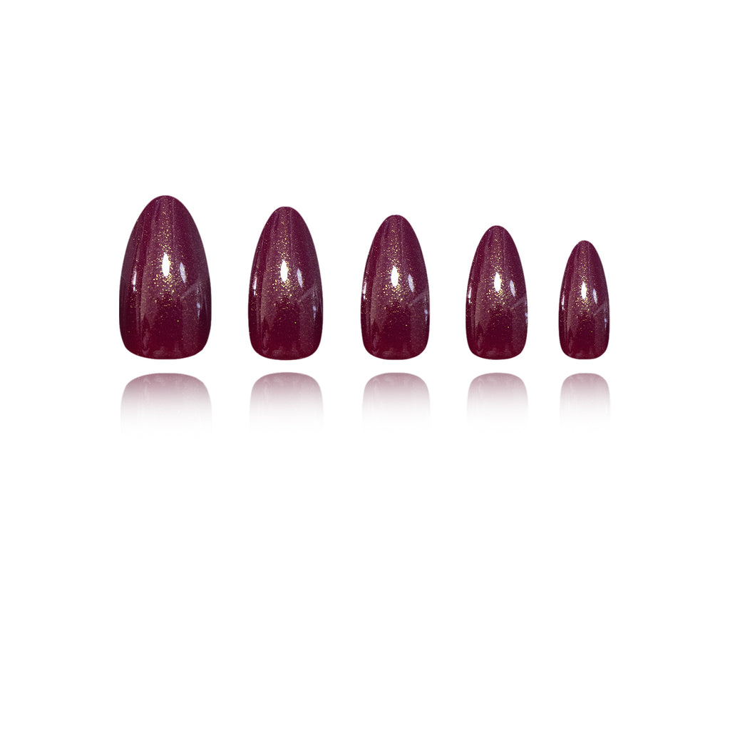 Solid Color - Gala Crimson - Short Almond