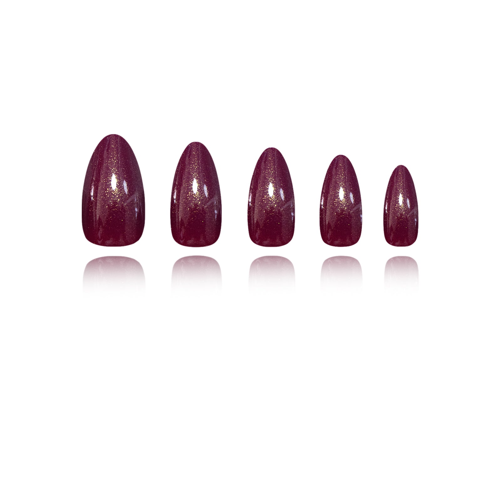 Solid Color - Gala Crimson - Short Almond