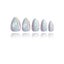 Chrome - Aurora Pearl - Short Almond