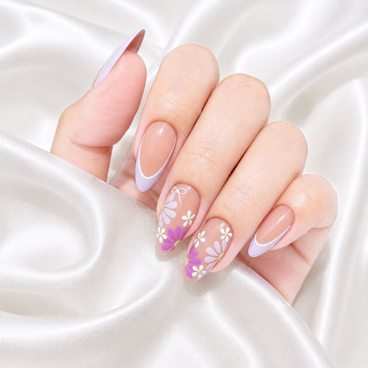 French - Orchid Petal - Medium Almond