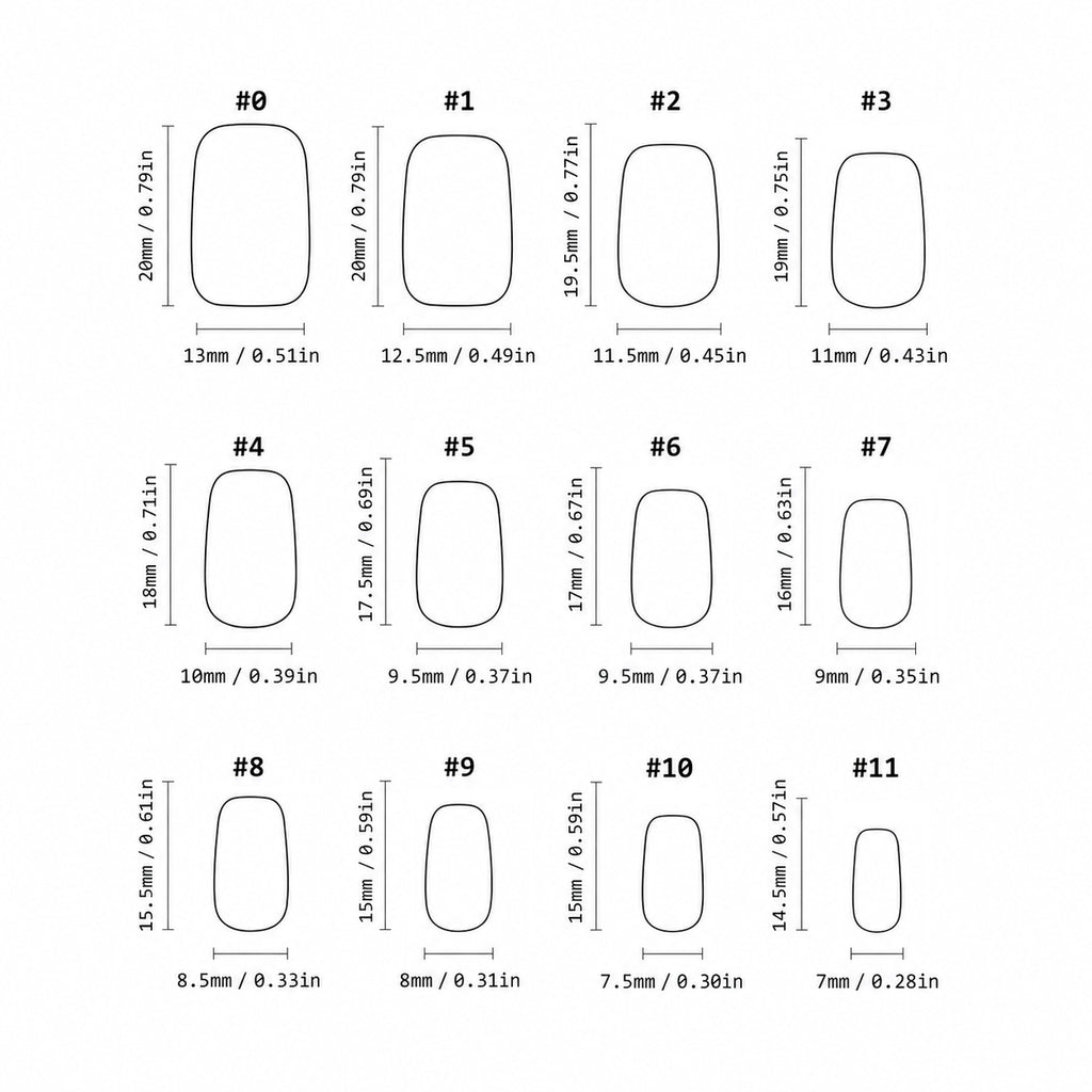 Patterned - Mon Chéri - Short Squoval