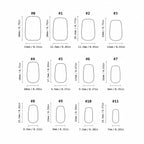 Patterned - Mon Chéri - Short Squoval