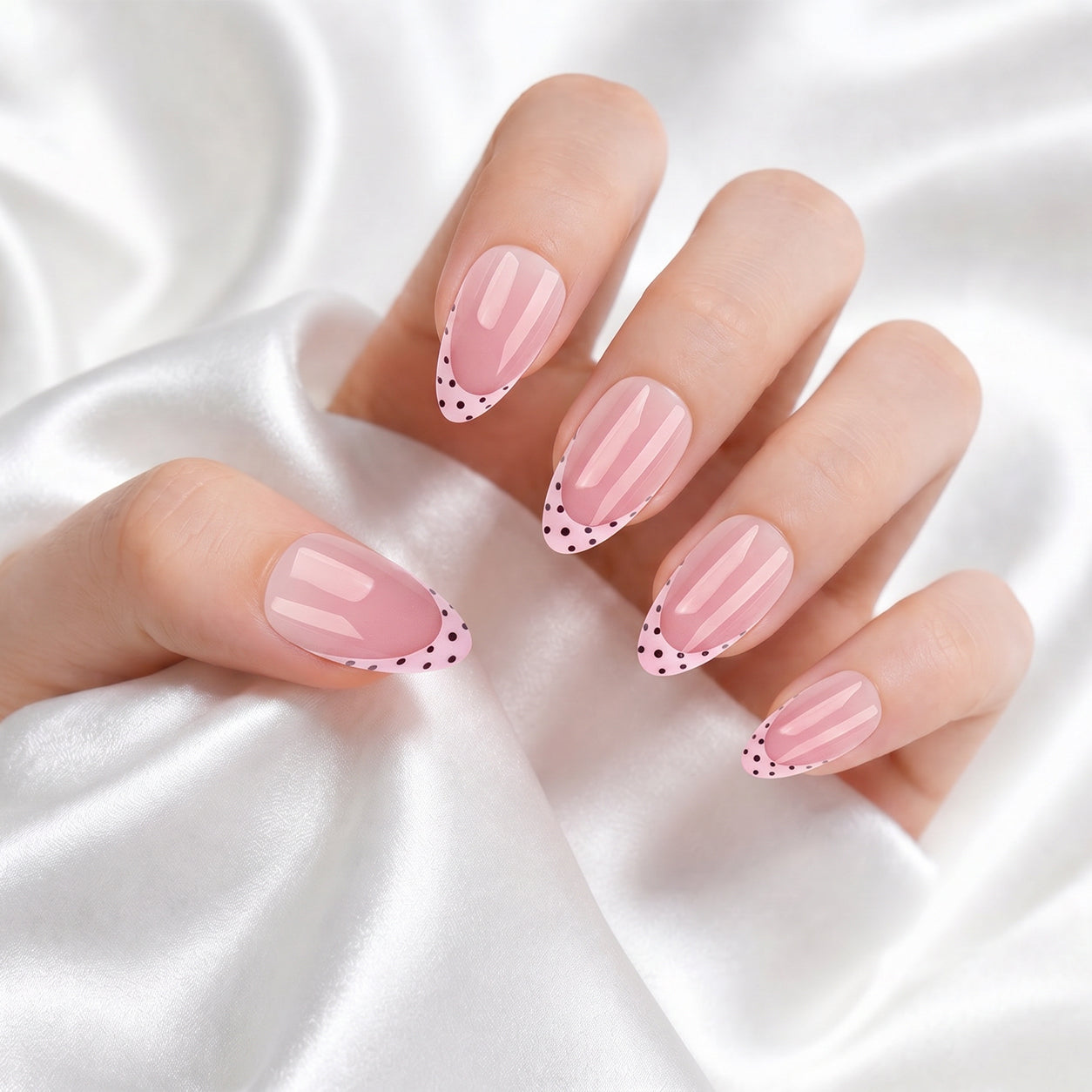 French - Strawberry Pop - Short Almond Secondary image