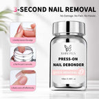 3-Second Press-On Nail Debonder (100ml / 3.53fl.oz)