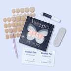 3D - Ballet Ribbon - Medium Almond