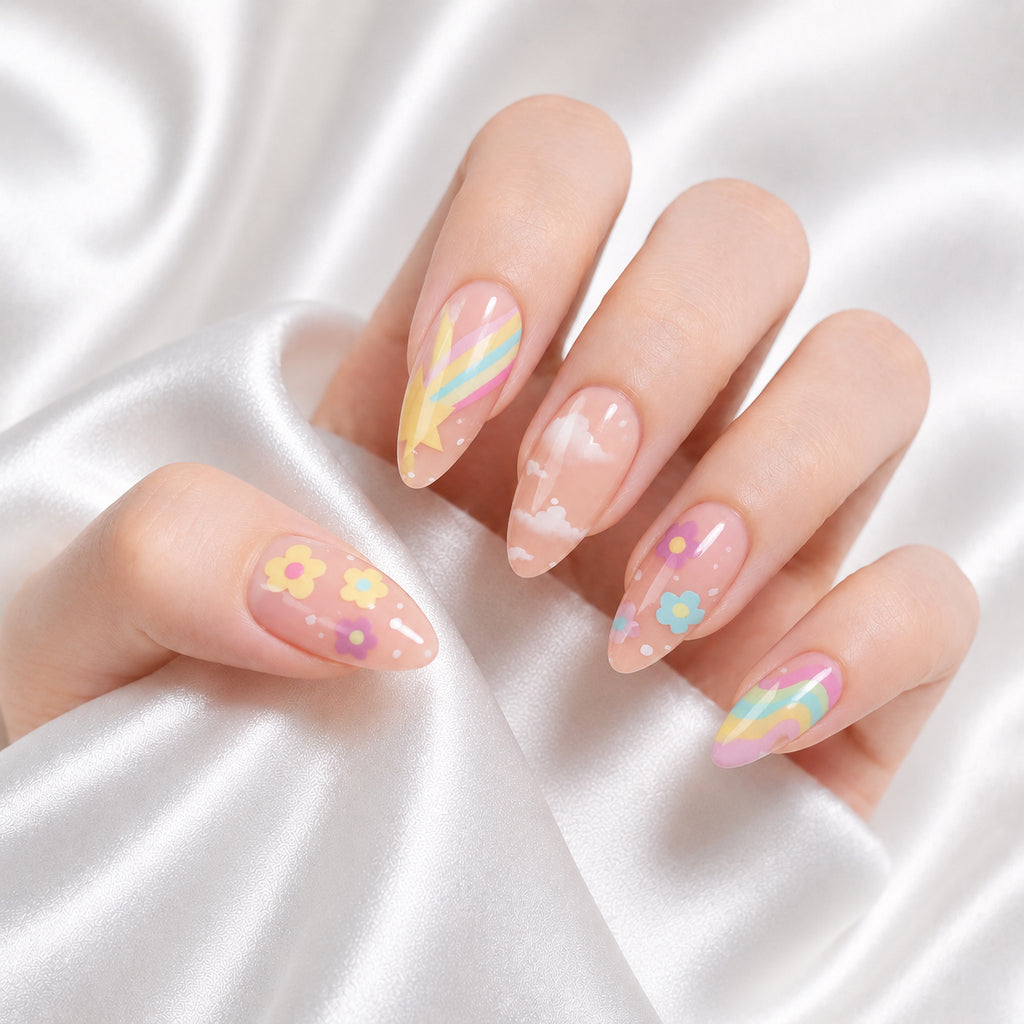 Patterned - Sweet Fantasy - Medium Almond