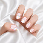Patterned - Bare Blossom - Extra Short Square