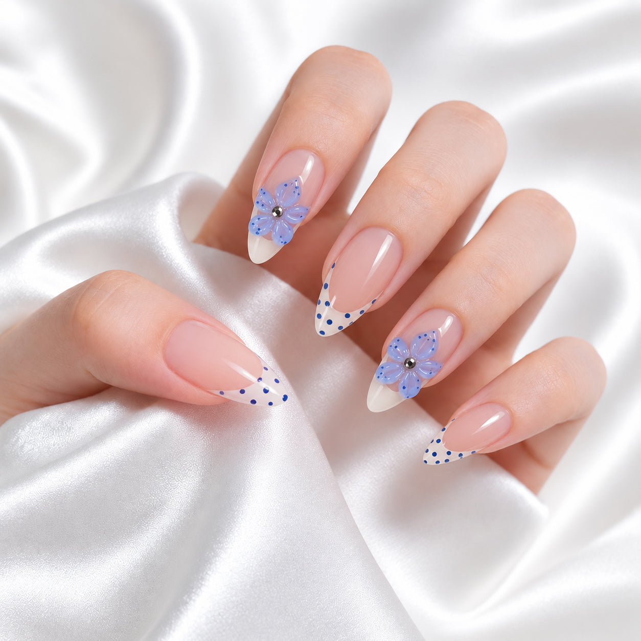 3D - Retro Bloom - Medium Almond