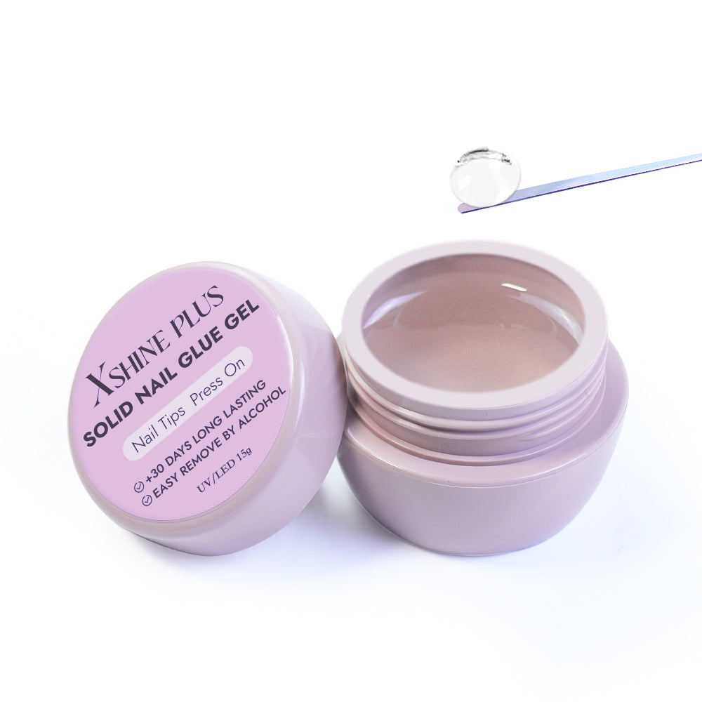 Solid Press-On Nail Tips Adhesive Glue 15g