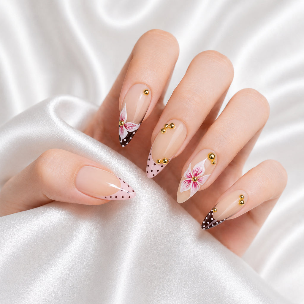 3D - Vintage Flora - Long Stiletto