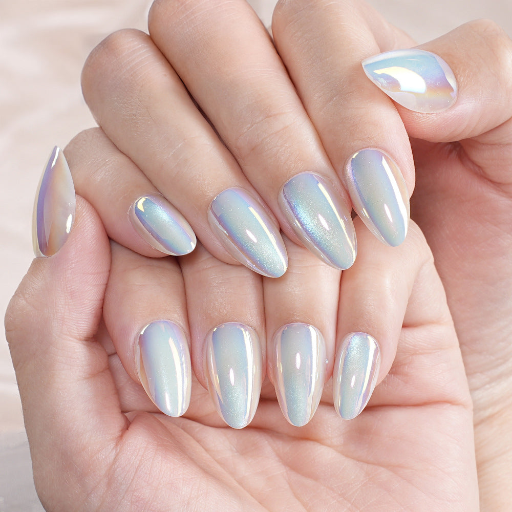 Chrome - Aurora Pearl - Short Almond
