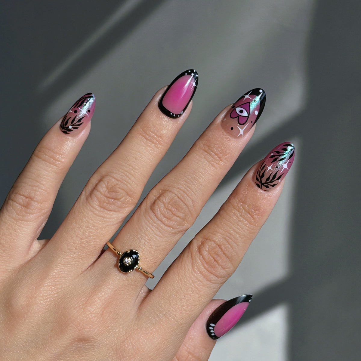 Patterned - Witchy Dream - Short Almond