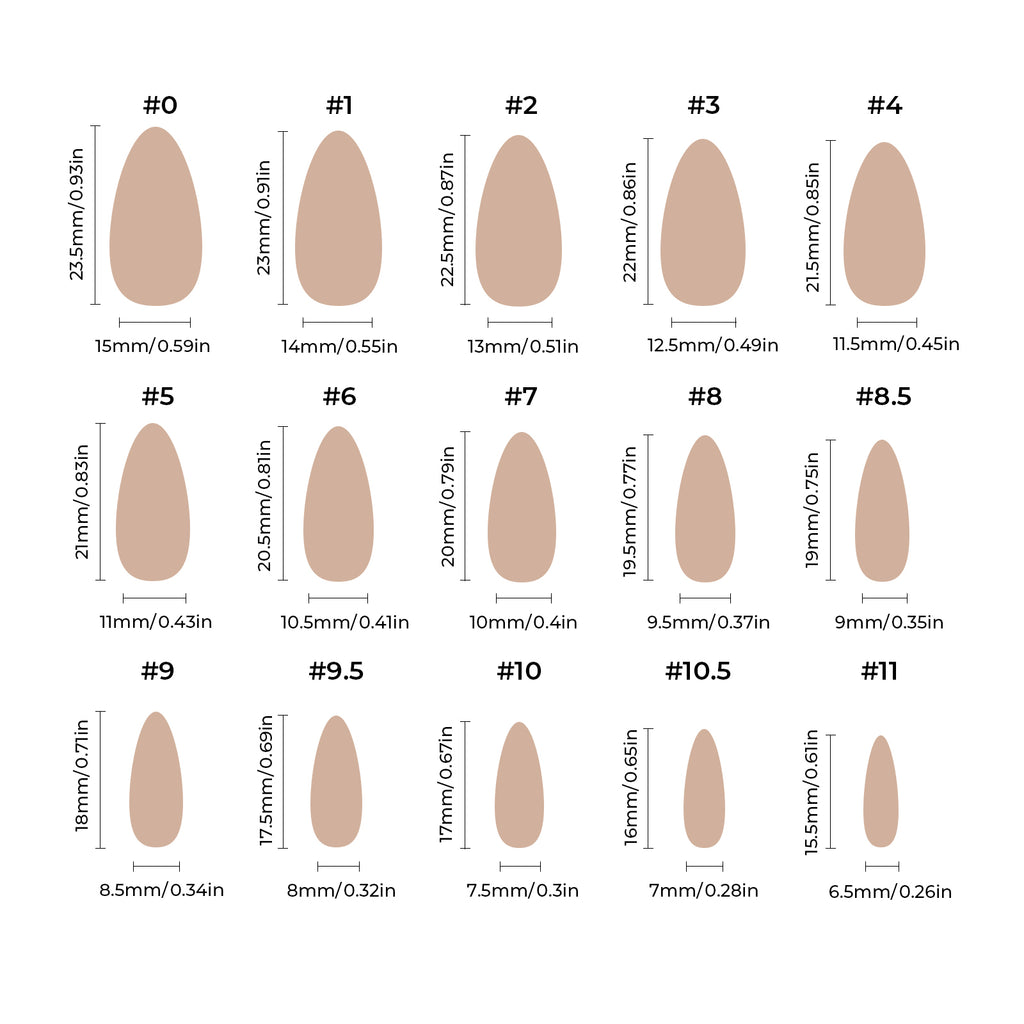 Solid Color - Neutral Nude - Medium Almond