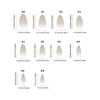 Chrome - Moonlight French - Medium Almond