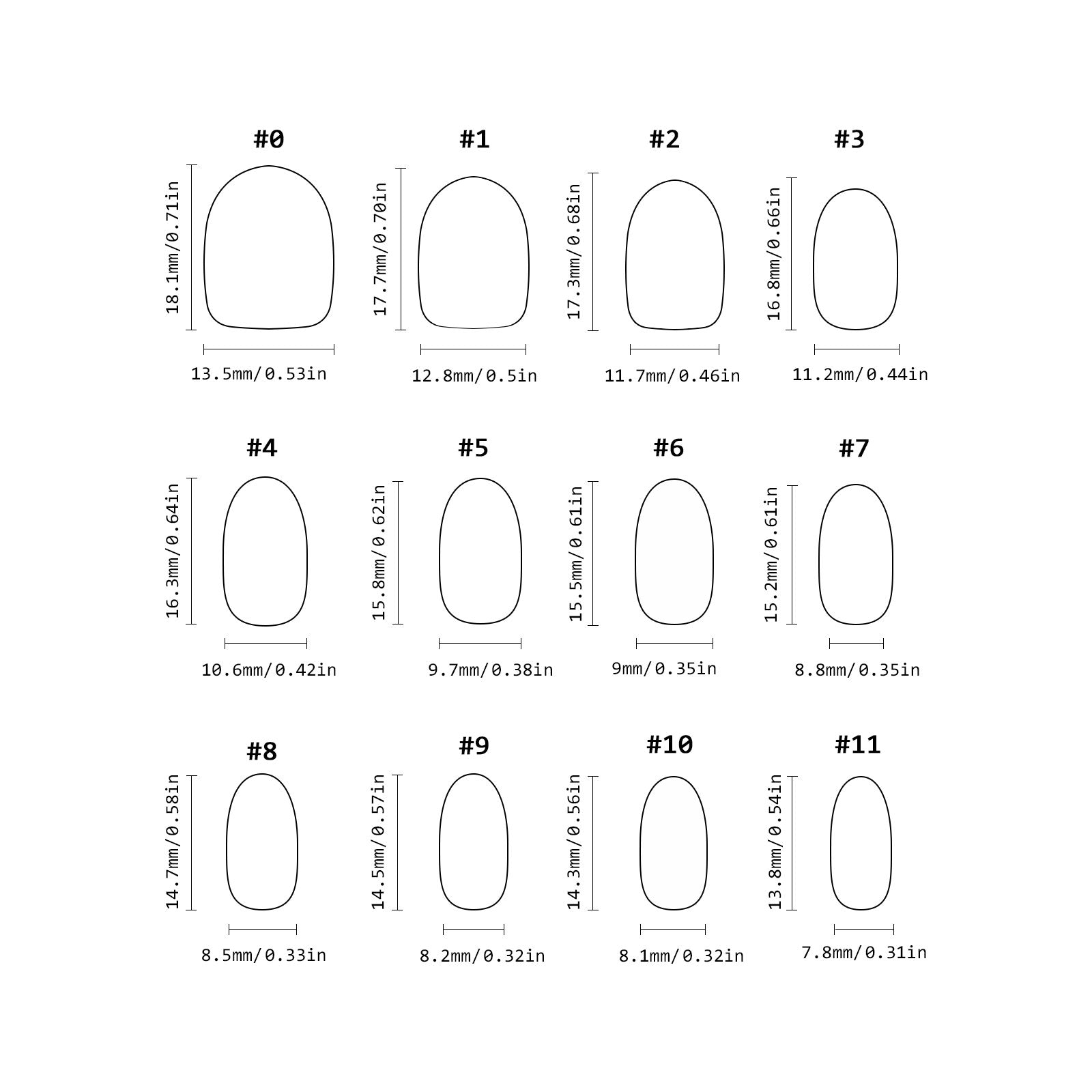 French - French Butter - Short Oval