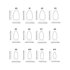 3D - Blossom Veil - Short Almond