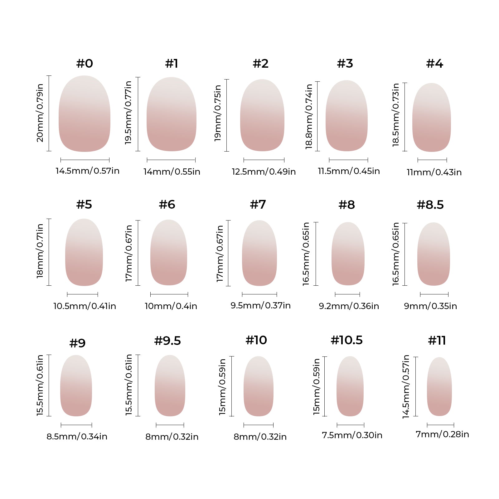 Chrome - Natural Pearl - Short Oval