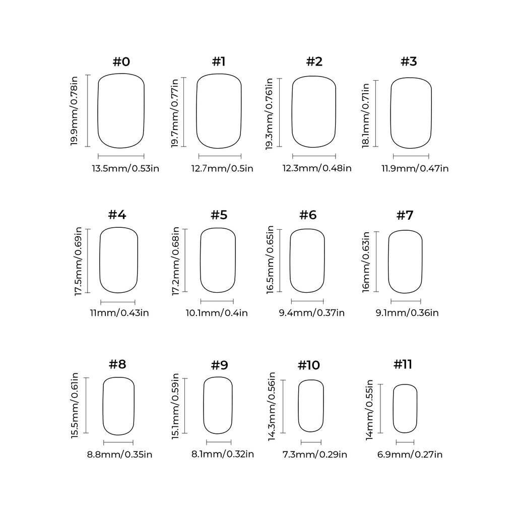 Chrome - Classic French - Short Square