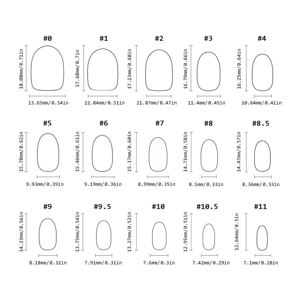 Chrome - Classic French - Short Oval
