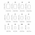 Patterned - Pure Love - Extra Short Squoval