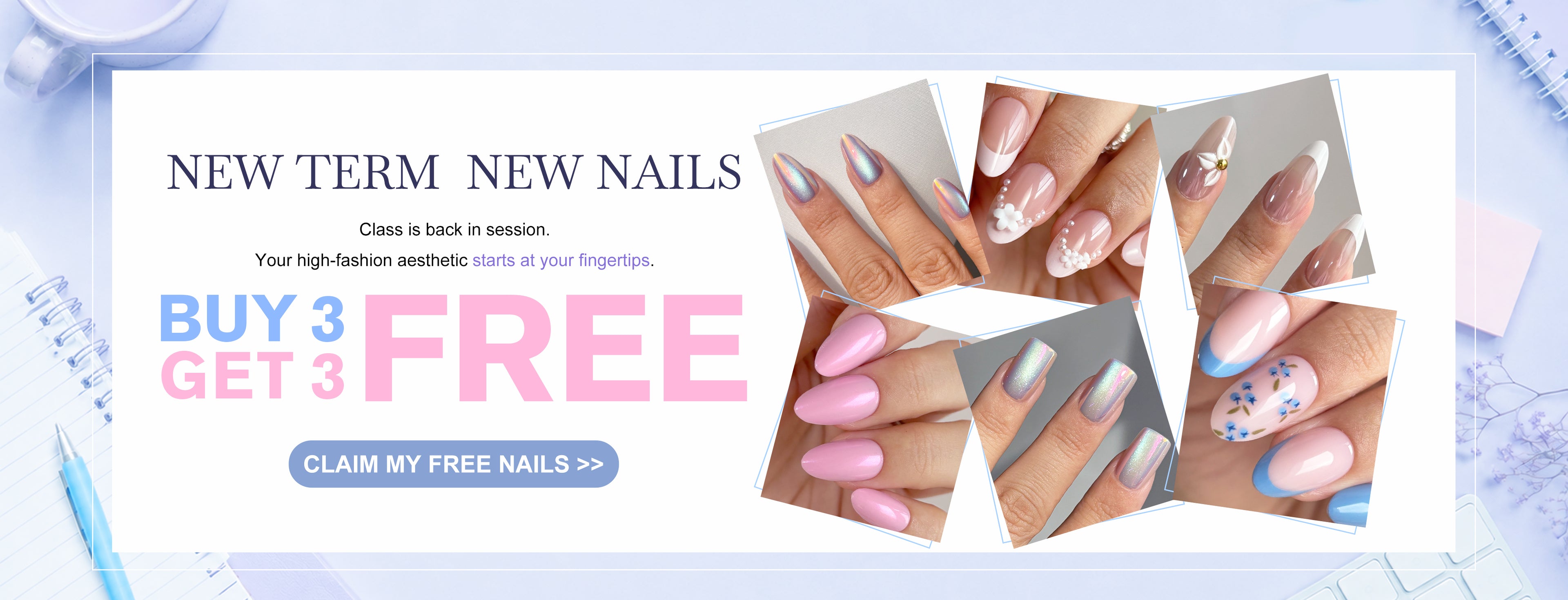 Buy 3 Get 3 FREE (Mix & Match)